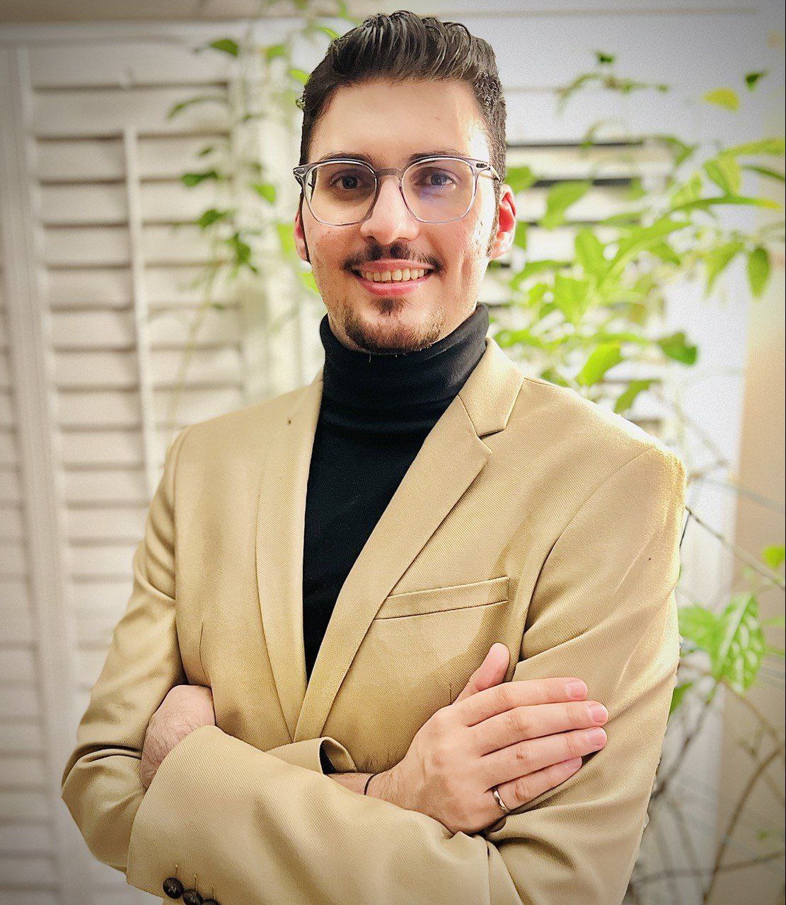 A picture of a handsome fella, Ramtin Alikhani